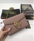 Клатч Gucci GG Marmont Chain Bag Pale Pink